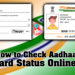 How to Check Aadhaar Card Status Online